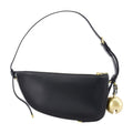 Burberry Shield Sling Shoulder Bag — Black