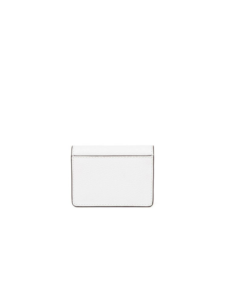 Michael Kors Carson Small Flap Wallet — White