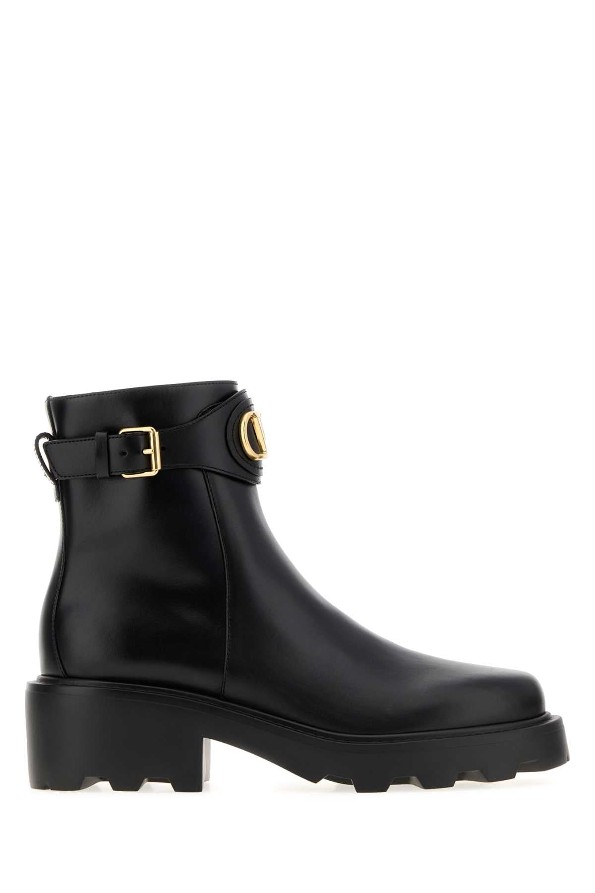 Valentino Garavani Vlogo Bootie — Black