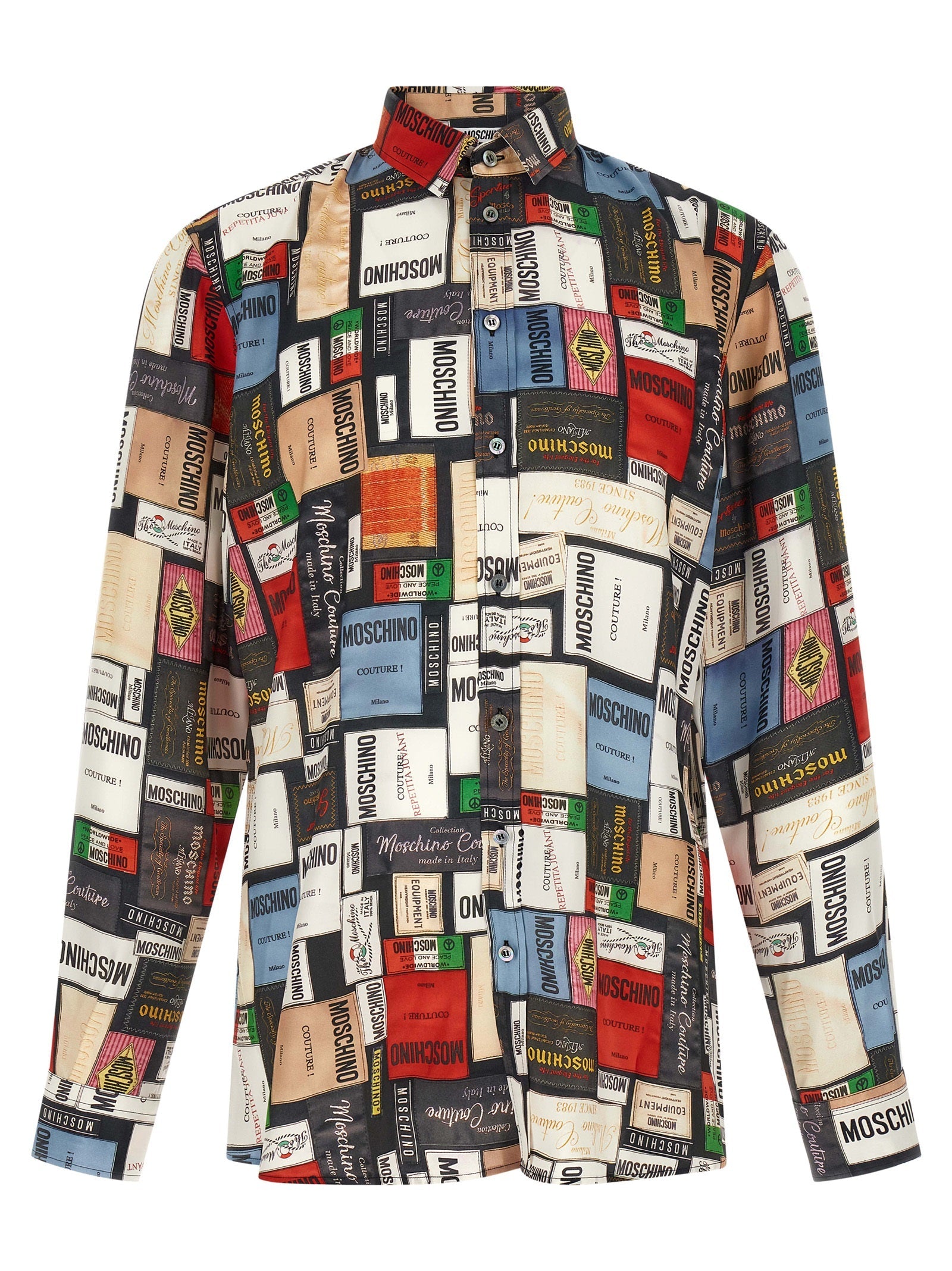 Moschino Labels Shirt — Multicolor
