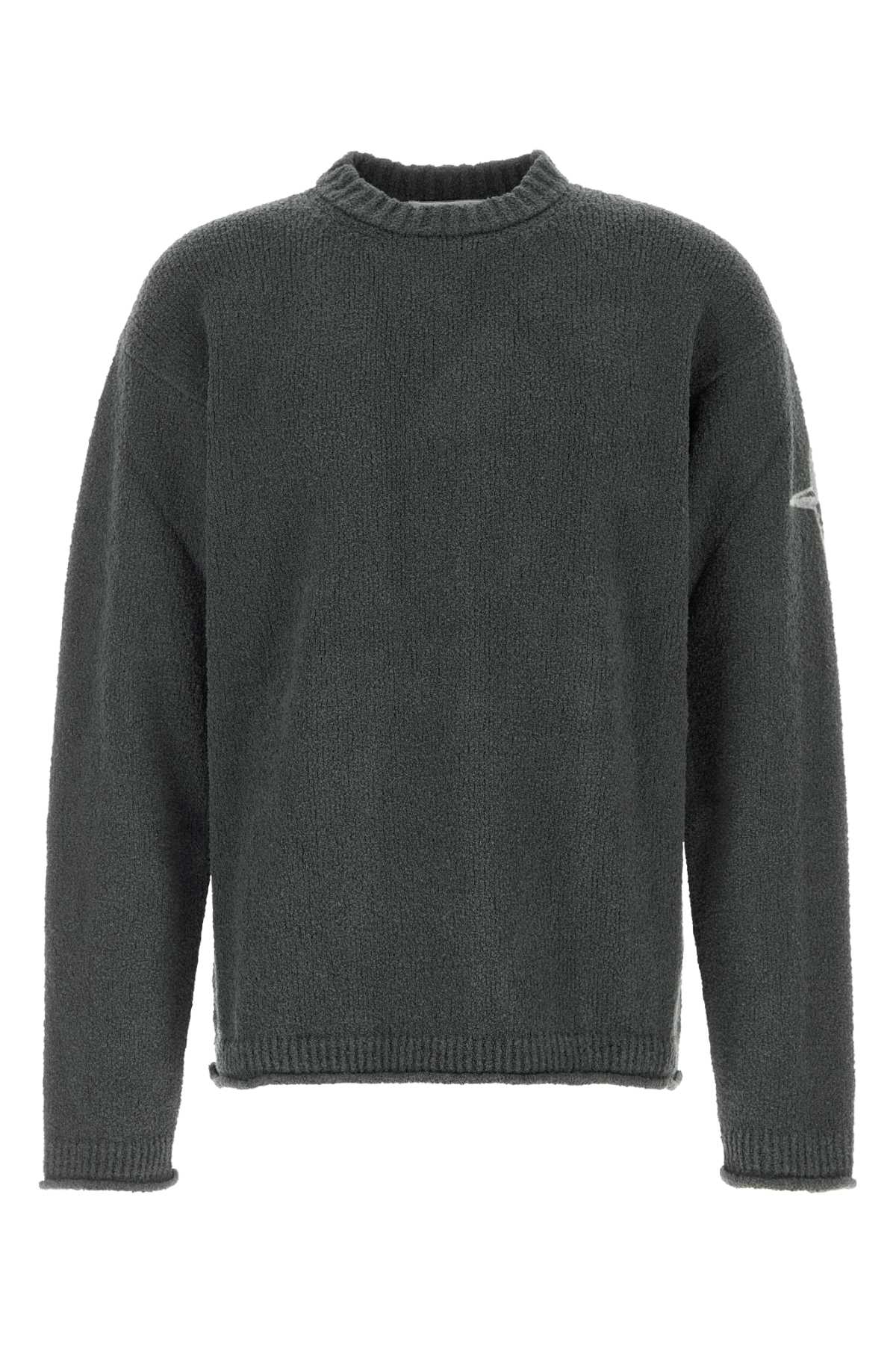 Stone Island Neck Sweater — Gray