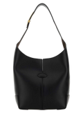 Tod's Calf Leather Shoulder Bag — Black