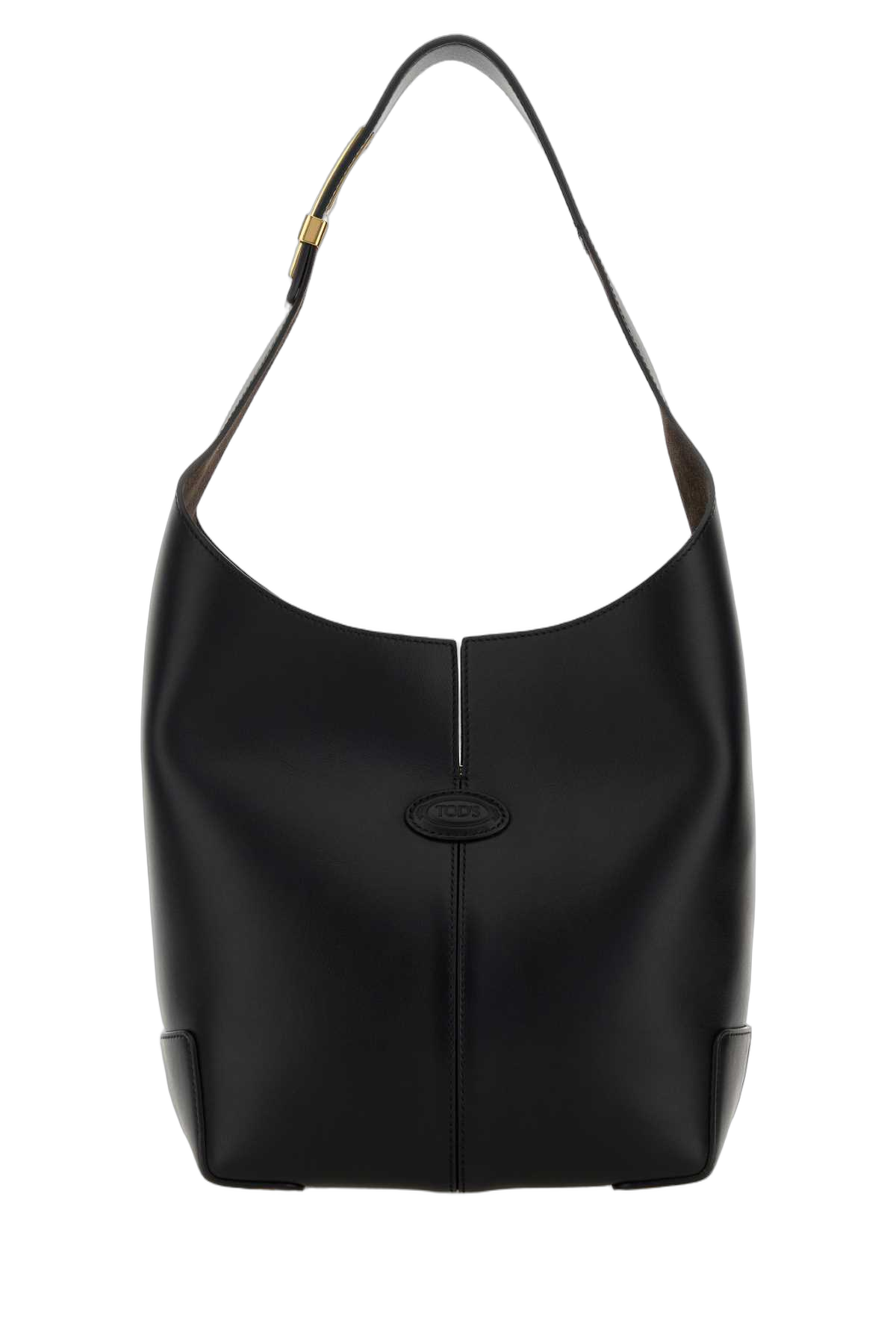 Tod's Calf Leather Shoulder Bag — Black