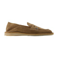 Dolce&Gabbana Suede Slip-On Loafer — Brown