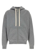 Jil Sander Cotton Hoodie — Gray