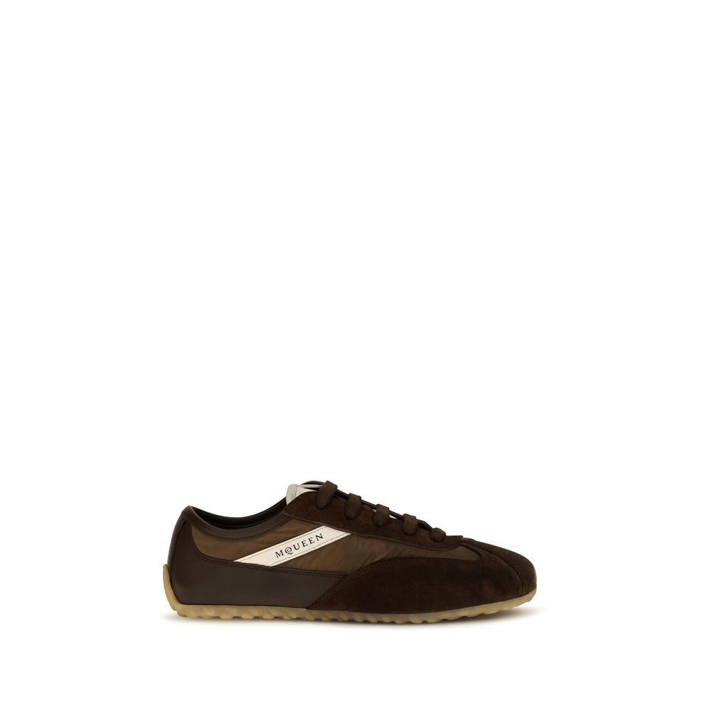 Alexander McQueen Boxe Sneaker — Brown