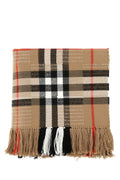 Burberry Check Wool Scarf — Multicolor