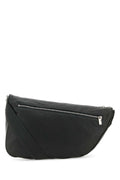 Burberry Lamb Leather Belt Bag — Gray