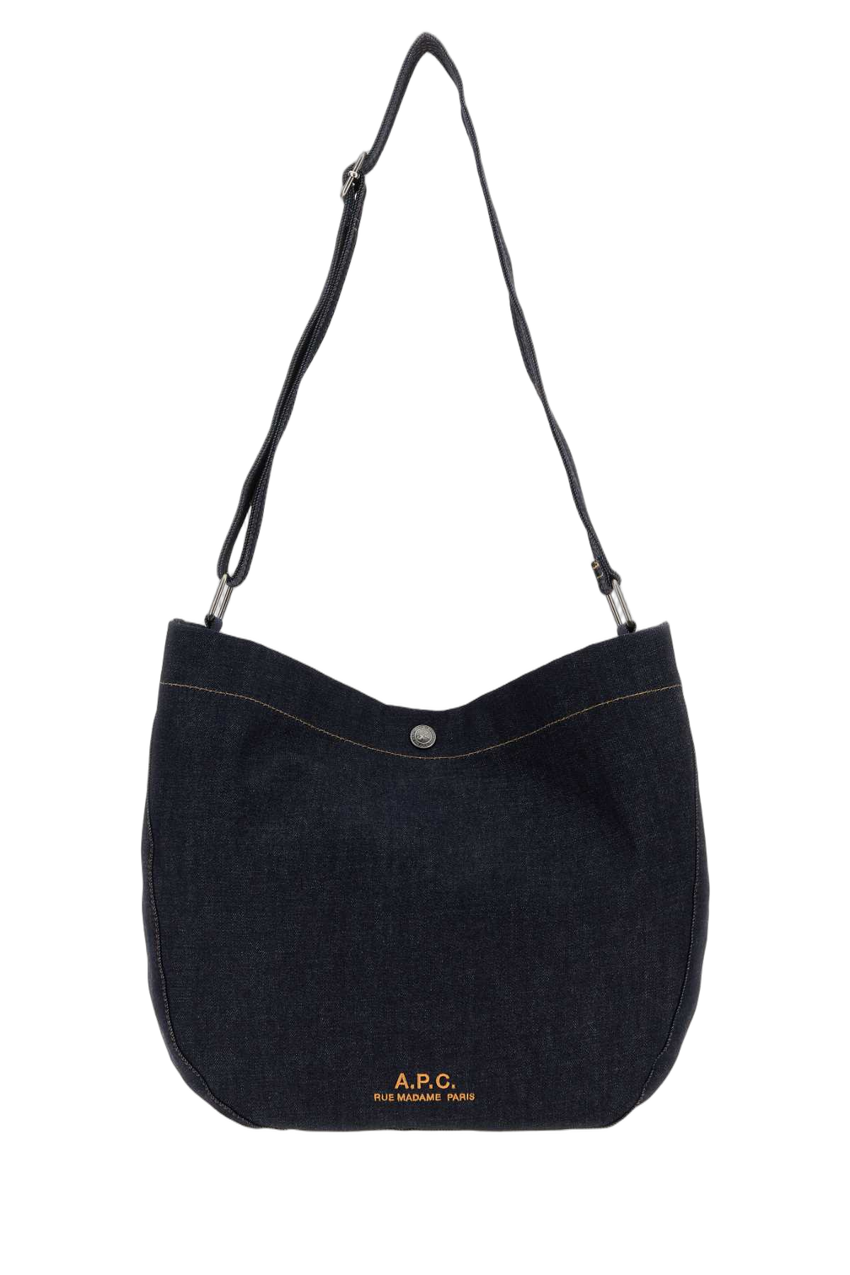 A.P.C. Besace Journal Shoulder Bag — Navy