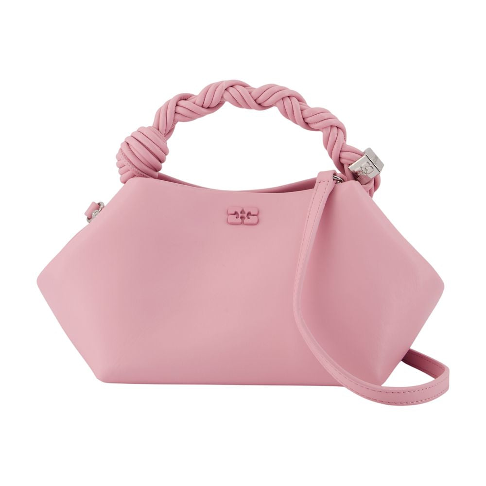 Ganni Bou Top Handle Bag — Pink