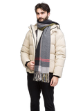 Momo Design Plaid Acrylic-Viscose Scarf — Multicolor