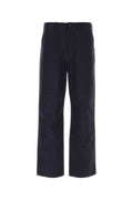 Givenchy Paneled Cotton Trousers — Navy