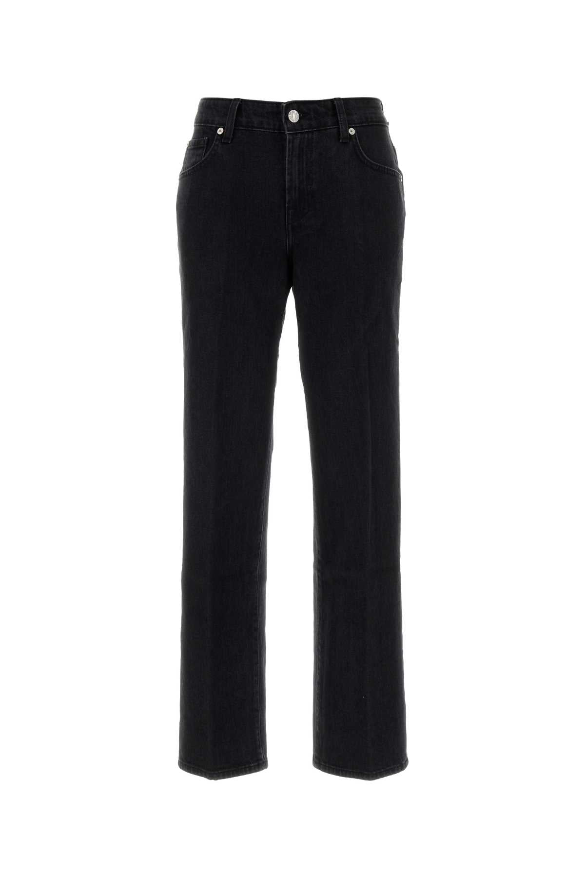Seven For All Mankind Calie Jeans — Black