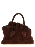 The Attico La Passeggiata Mini Top Handle Bag — Brown