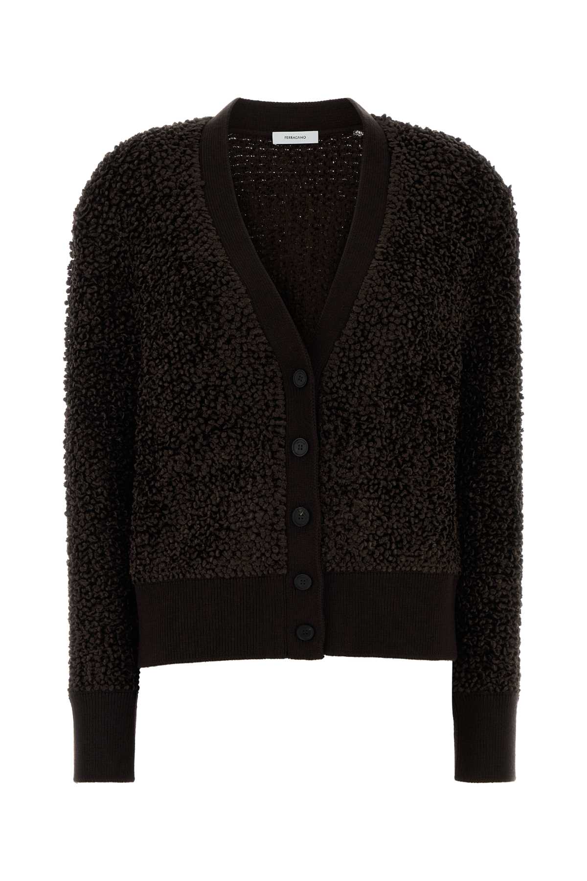 Ferragamo MAGLIE Cardigan — Black
