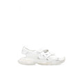 Balenciaga Track Touch-Strap Sandal — White