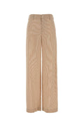 Pt Torino Viscose Nylon Trousers — Beige