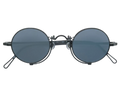 Matsuda Titanium Round Frame Sunglasses — Gray