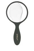 Off-White Handheld Acetate Mirror — Green