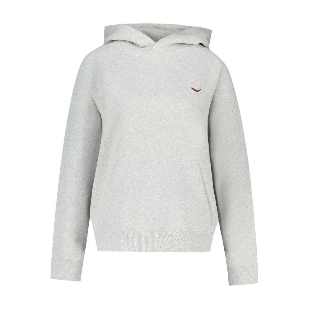 Zadig & Voltaire Georgy Mo Chine Hoodie — Grey