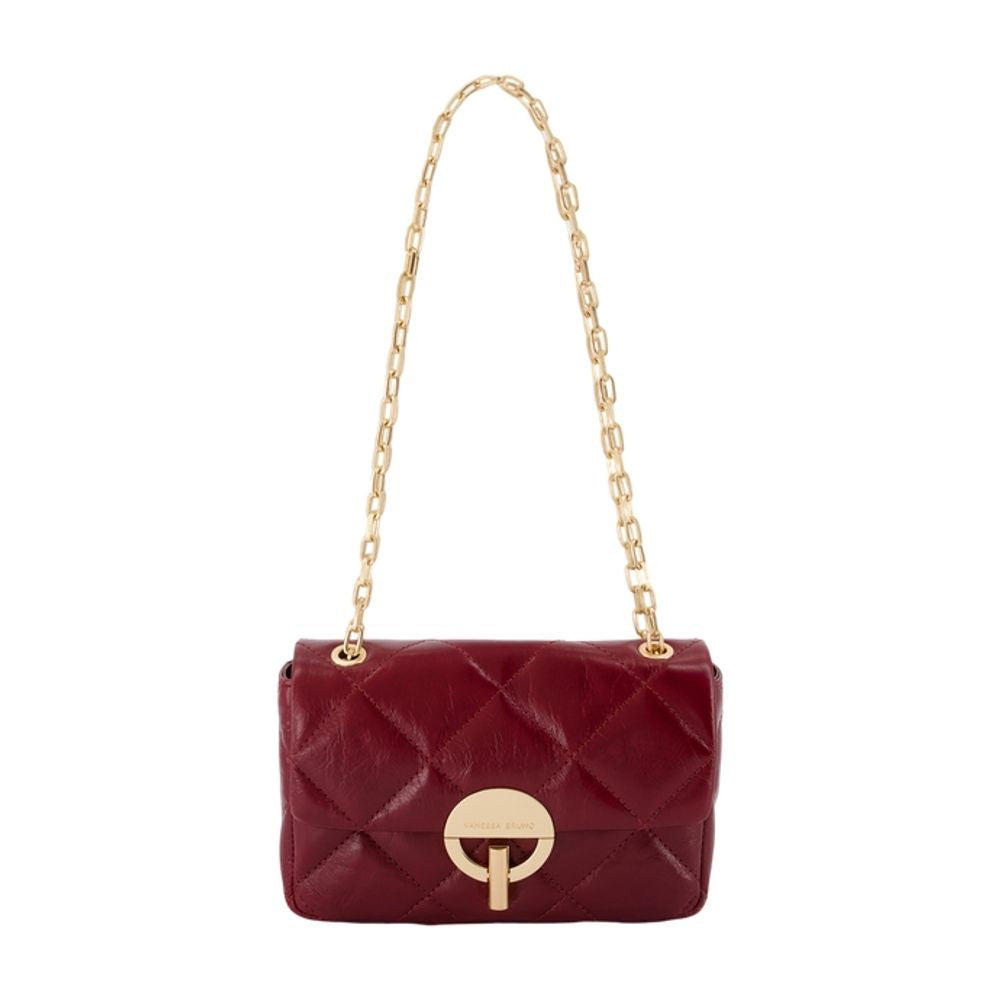 Vanessa Bruno Moon Moyen Crossbody Bag — Red