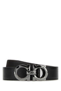 Ferragamo Nerotmoro Belt — Black