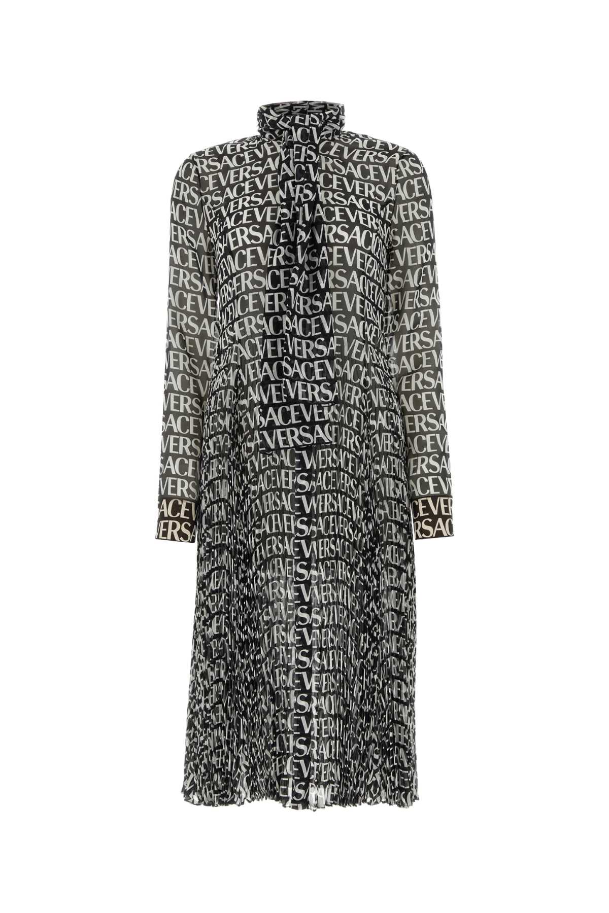 Versace Shirt Dress — Black