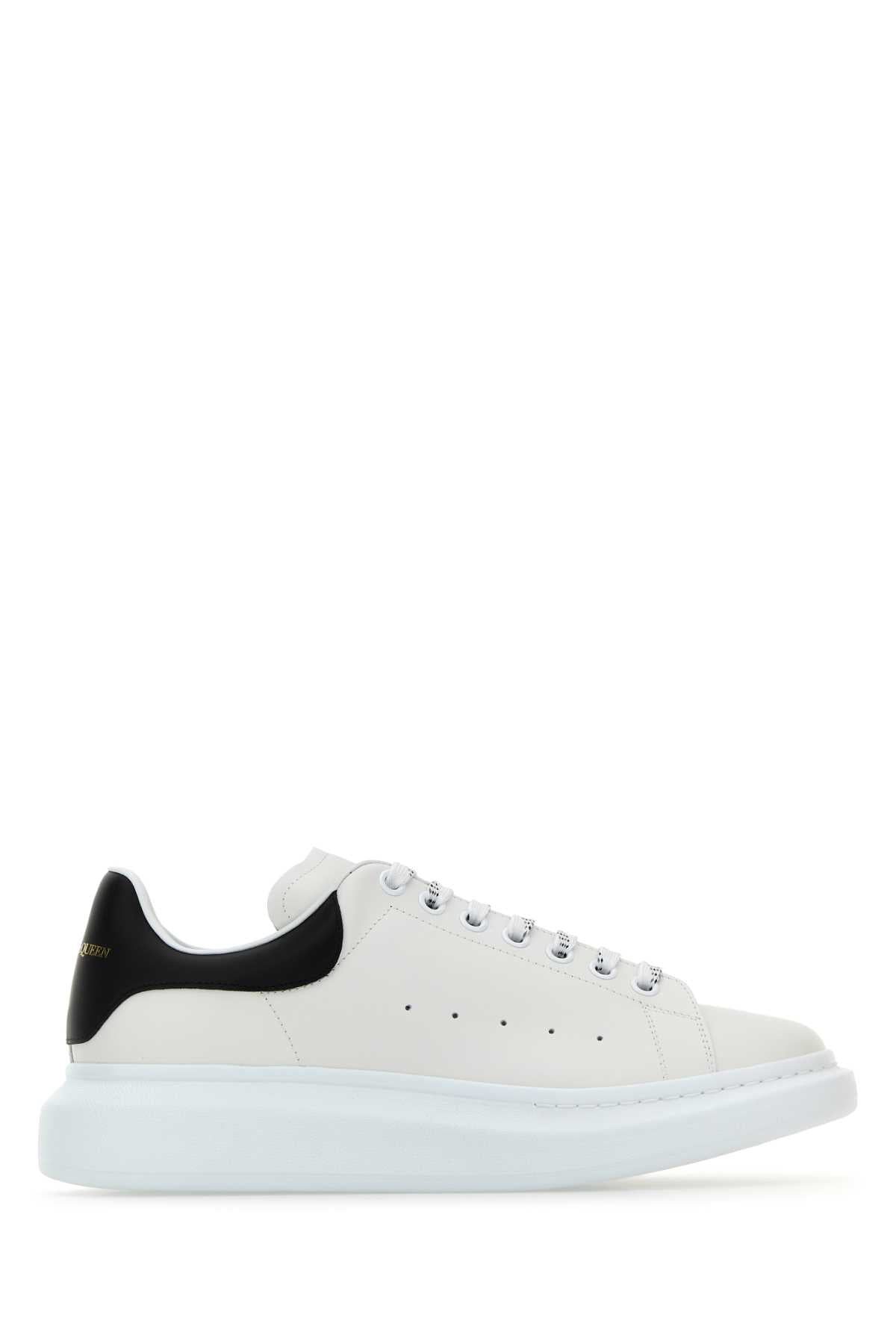 Zapatillas bajas Alexander McQueen de piel — Blanco