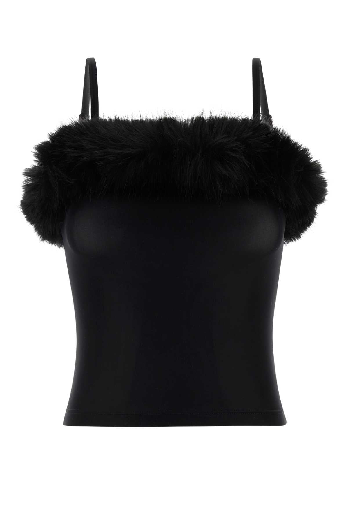 Balenciaga Tank Top — Black