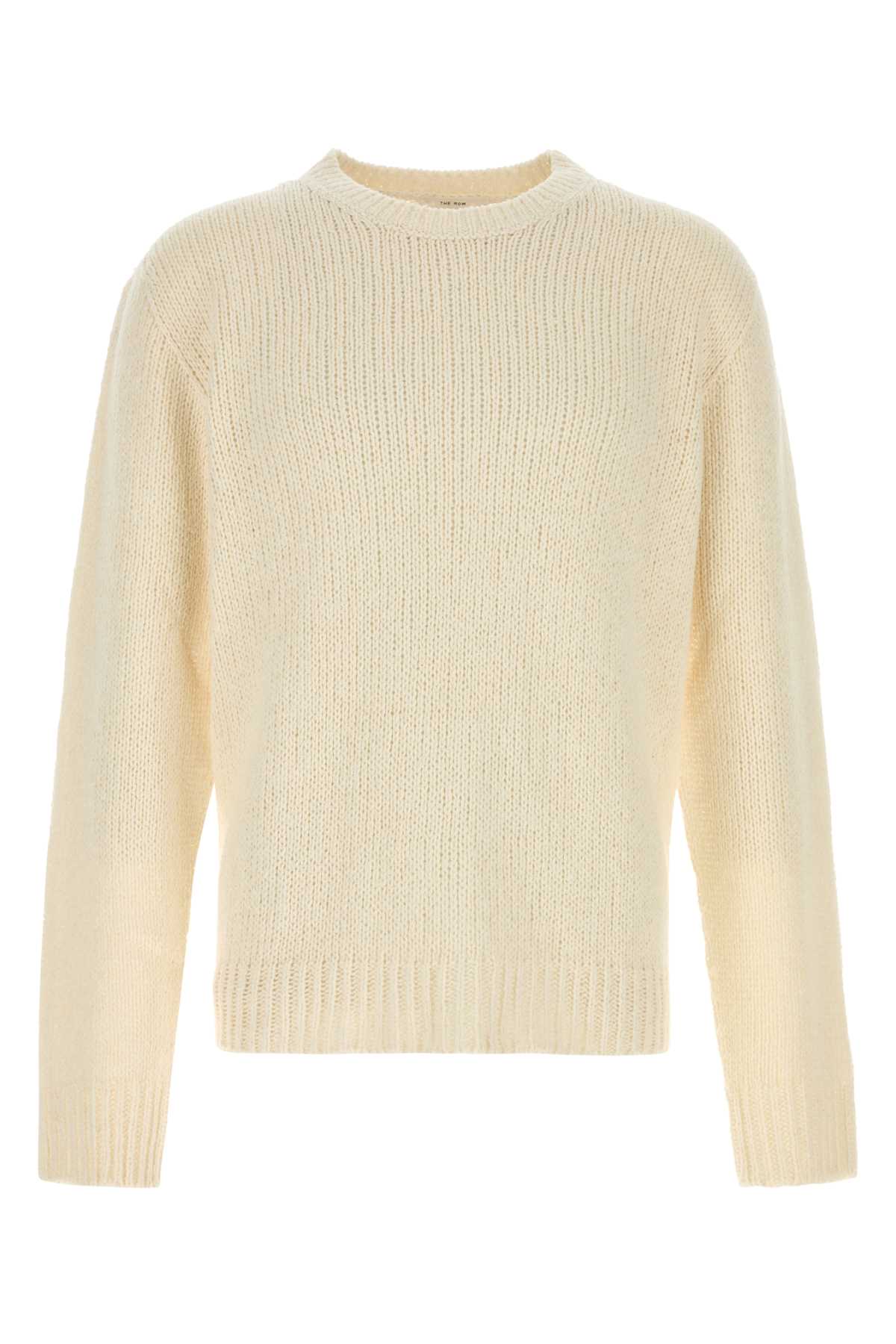 The Row Laing Sweater — White