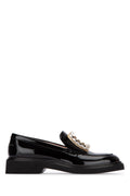 Roger Vivier Viv Rangers Loafer Heel — Black