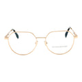 Victoria Beckham VB2135770 Oval Metal Eyeglasses — Gold