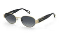 Zadig & Voltaire SZV504 Stainless Steel Round Sunglasses — Rose gold