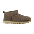 UGG Suede Lined Slipper Boot — Brown