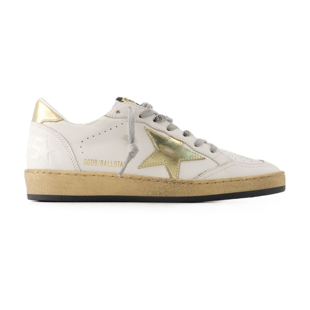 Golden Goose Deluxe Brand Ballstar Sneaker — White