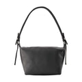 Kara Rhinestone-Embellished Double Bow Shoulder Bag — Black