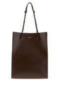 Jil Sander Leather Tote Tote Bag — Brown