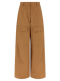 Stella McCartney Cotton Cargo Cargo Pants — Beige