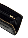 Cartera Guess con cremallera integral — Negro