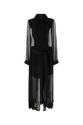 Ann Demeulemeester Trench Coat — Black