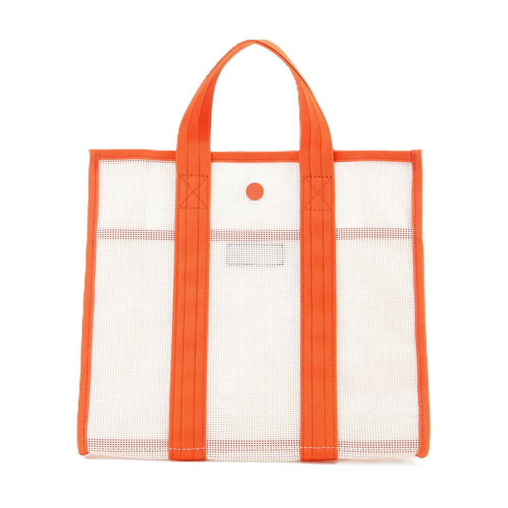A.P.C. PVC Mesh Tote Bag — Orange