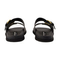 Dolce&Gabbana Calfskin Leather Sandal — Black