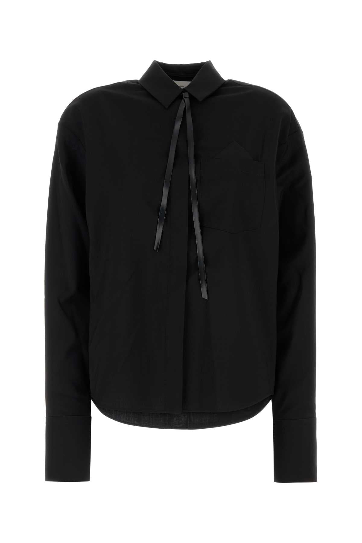 Sportmax Mappa Shirt — Black