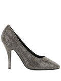 Ferragamo Devin Parker Pumps — Gray