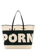 JW Anderson Canvas Anchor Tote Bag — Green