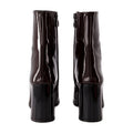 Carel Patent Leather Ankle Boot — Black
