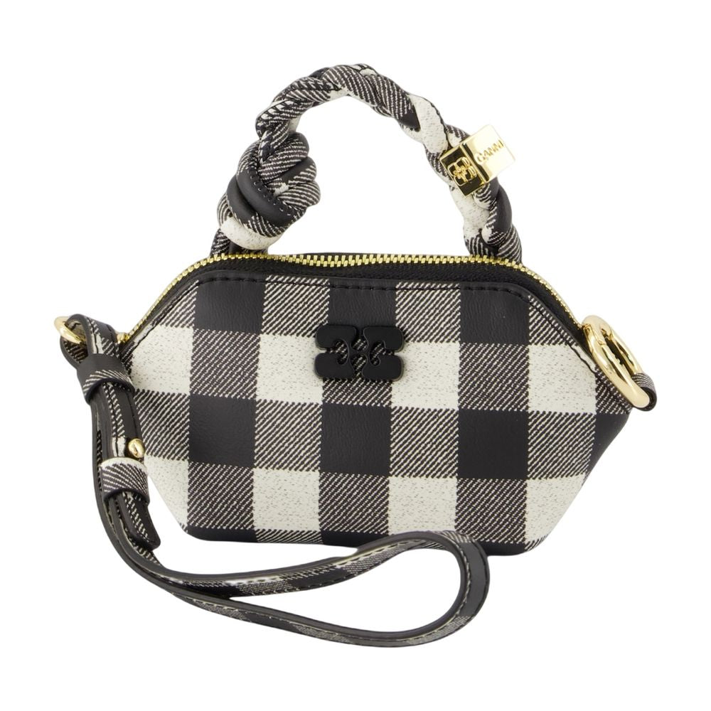 Ganni Bou Nano Mini Bag — Black