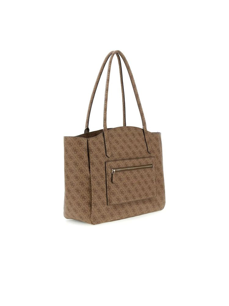 Guess Lindsey Tote Bag — Beige