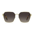 Marc Jacobs Gold Metal Frame Sunglasses — Gold
