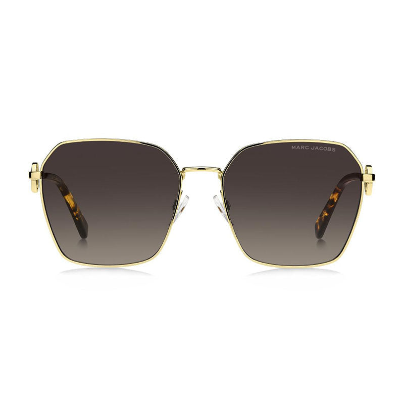 Marc Jacobs Gold Metal Frame Sunglasses — Gold